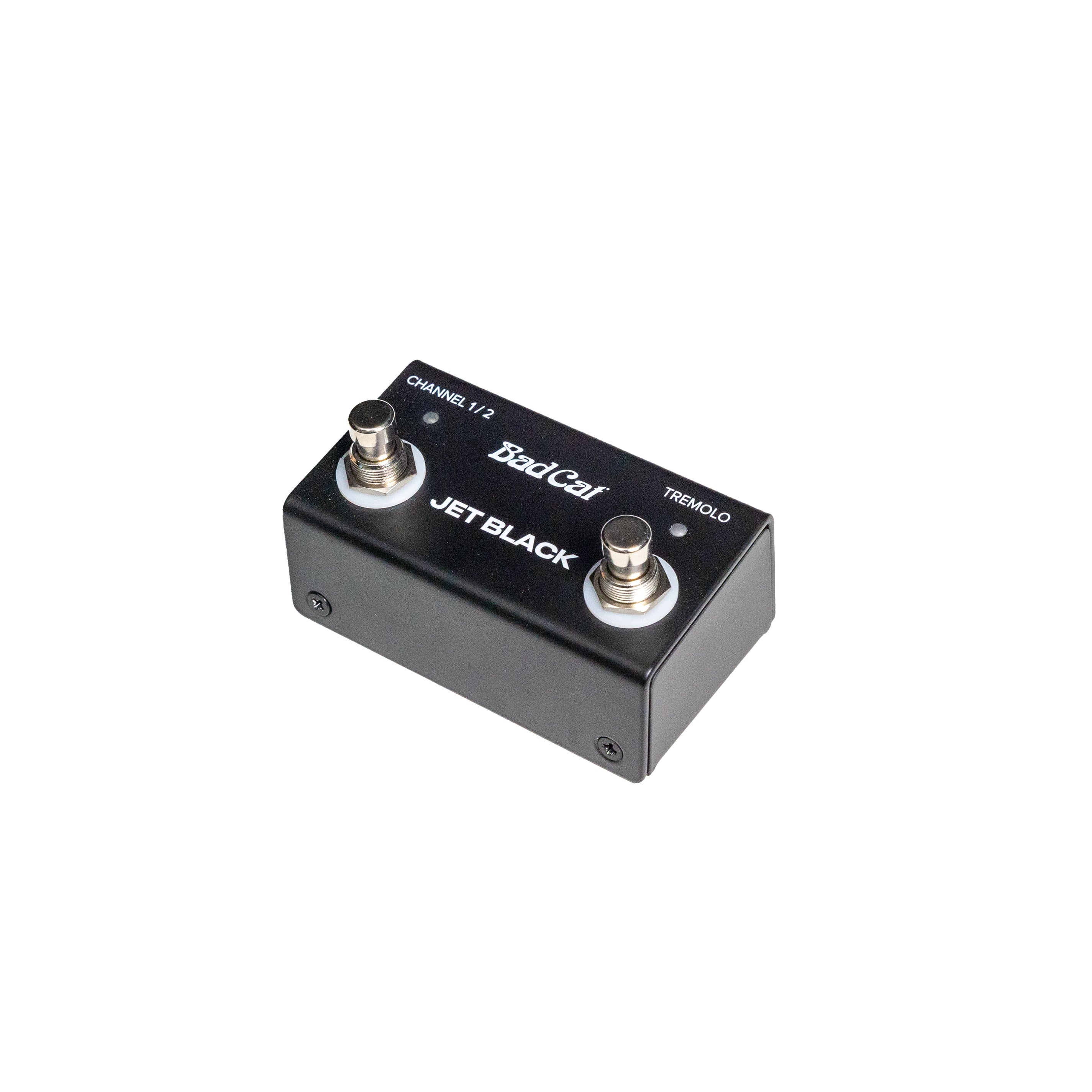 Two-Button Footswitch w/ LEDs for Jet Black